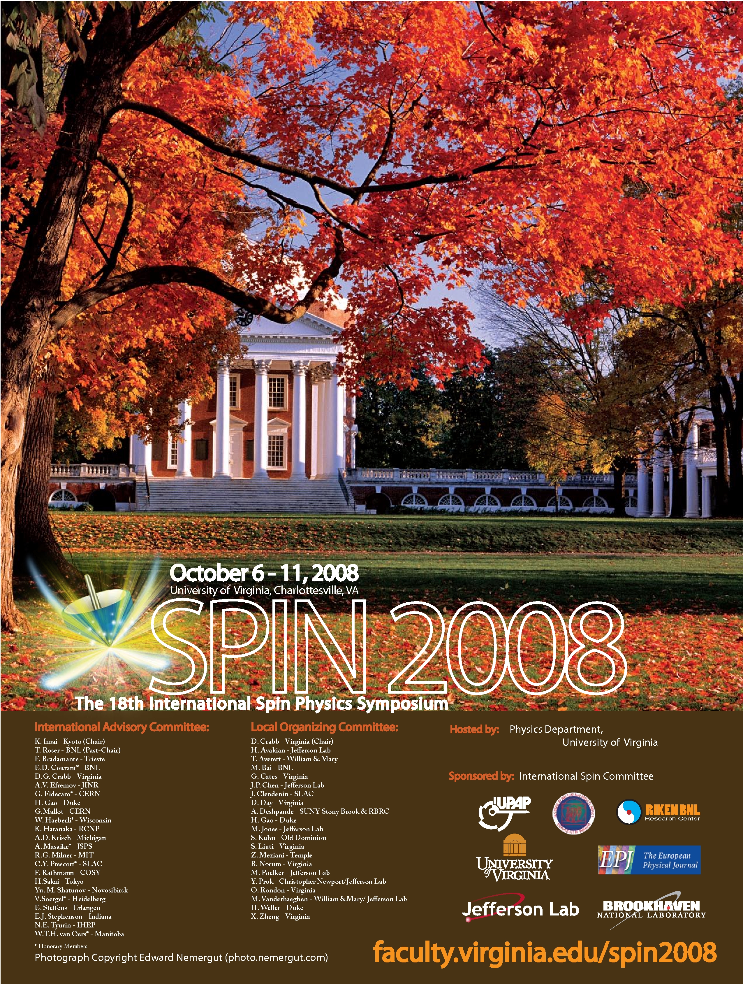 SPIN2008 poster